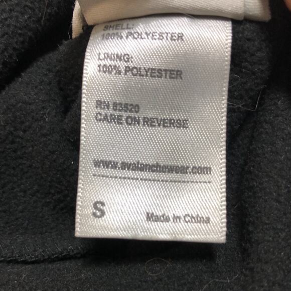 Avalanche Soft Shell Jacket with Fleece Inner Lining Size Small - Picture 9 of 10